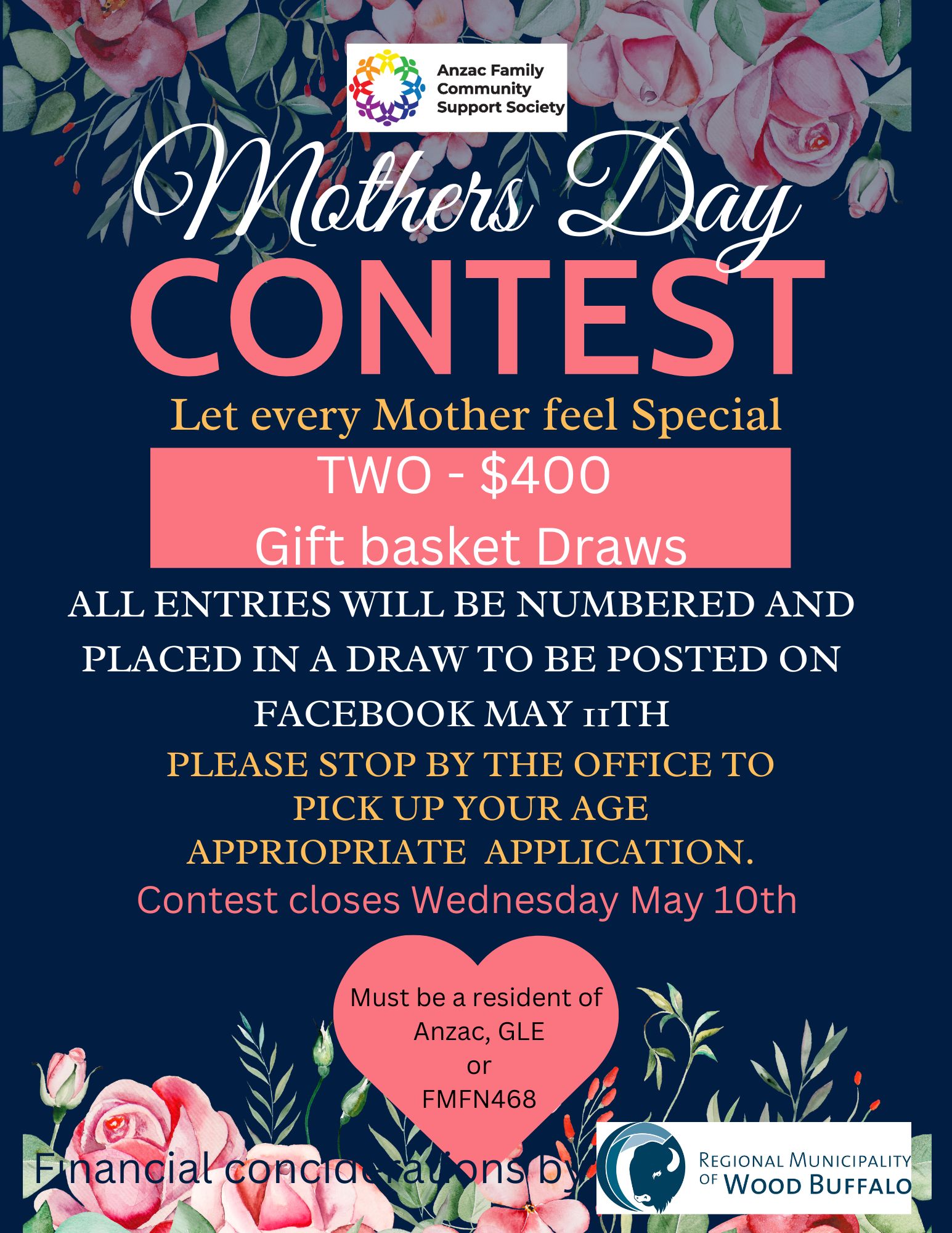 Mother's Day Contest MAC Calendar