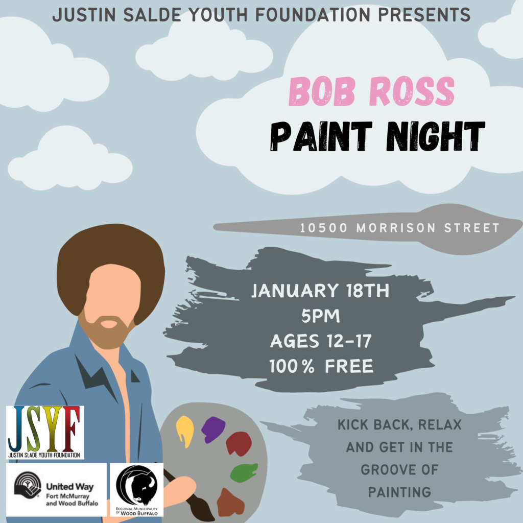 Youth • First Friday Fellowship: Bob Ross Paint Night